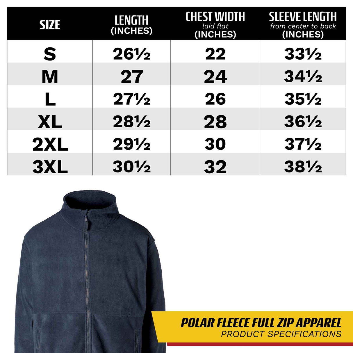 Marine Corps MOS Embroidered Fleece Full Zip - Gray with Black - SGT GRIT