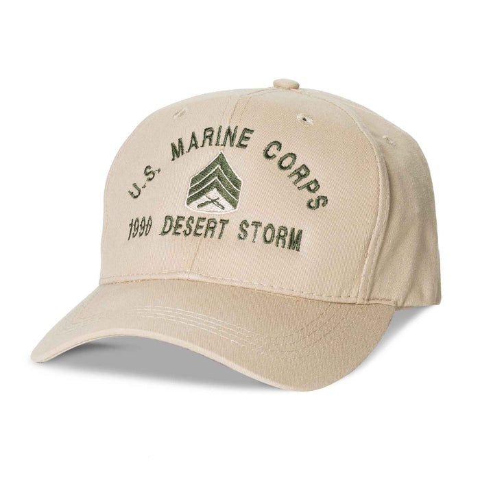 USMC Custom Rank and Insignia Hat- Personalized - SGT GRIT