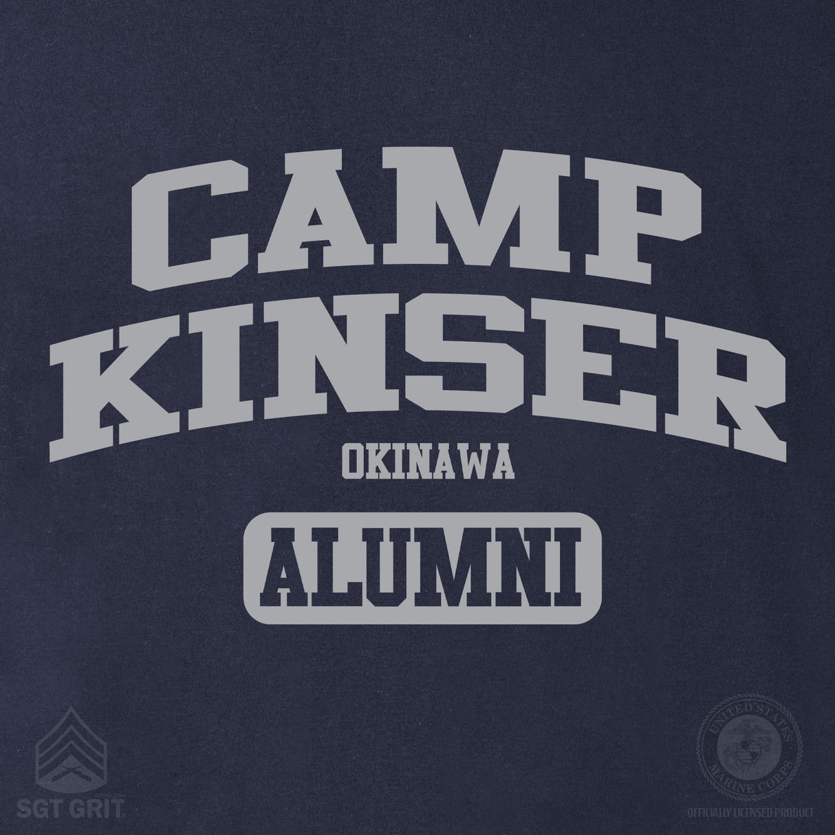 Marine Corps Base Collegiate Alumni T-Shirt - SGT GRIT