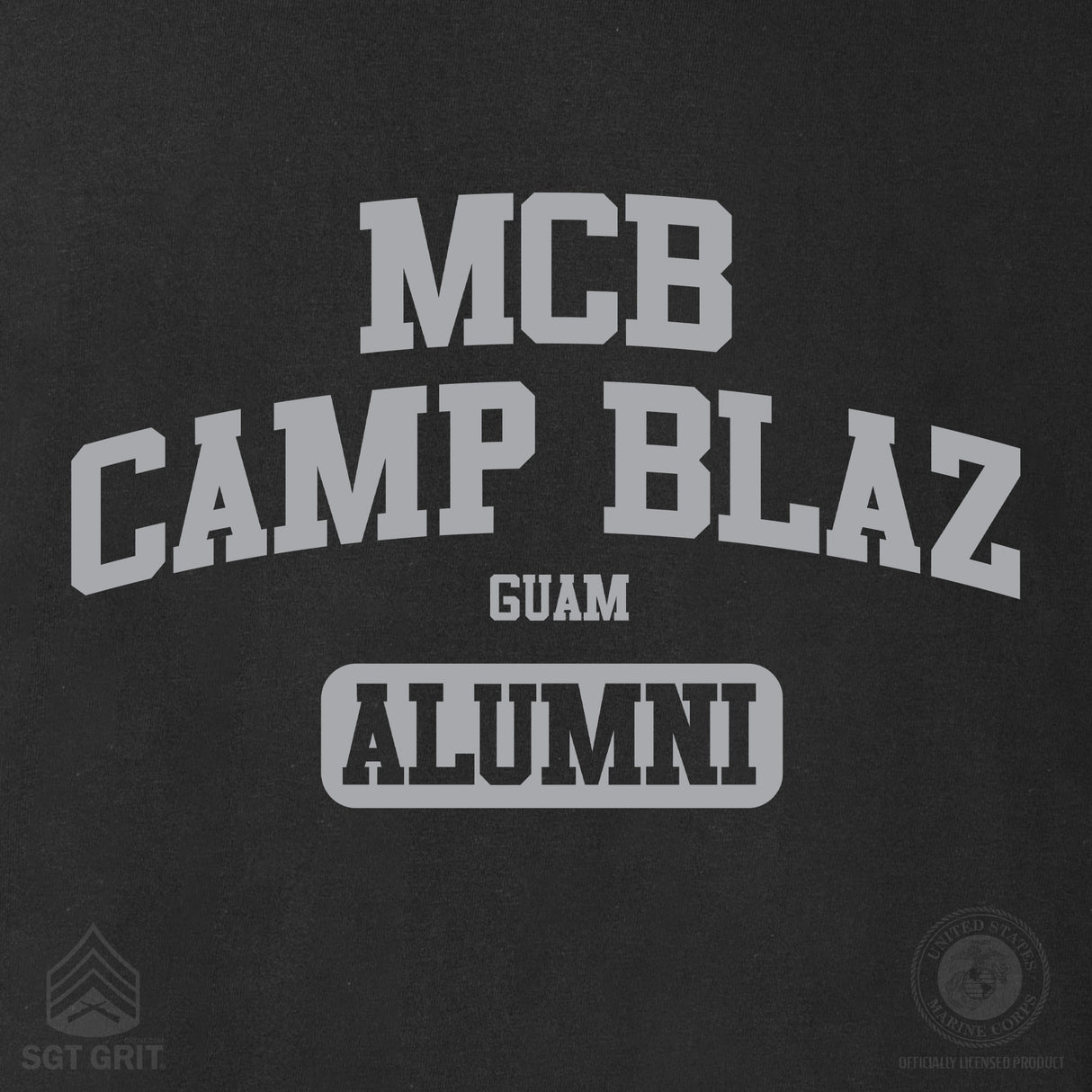 Marine Corps Camp Collegiate Alumni Long Sleeve T-Shirt