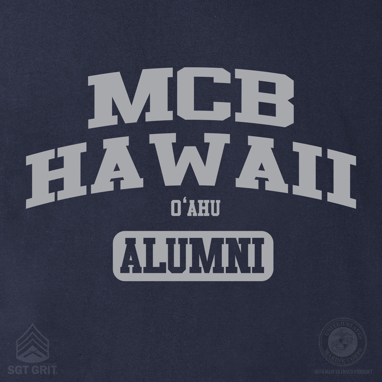 Marine Corps Base Collegiate Alumni T-Shirt