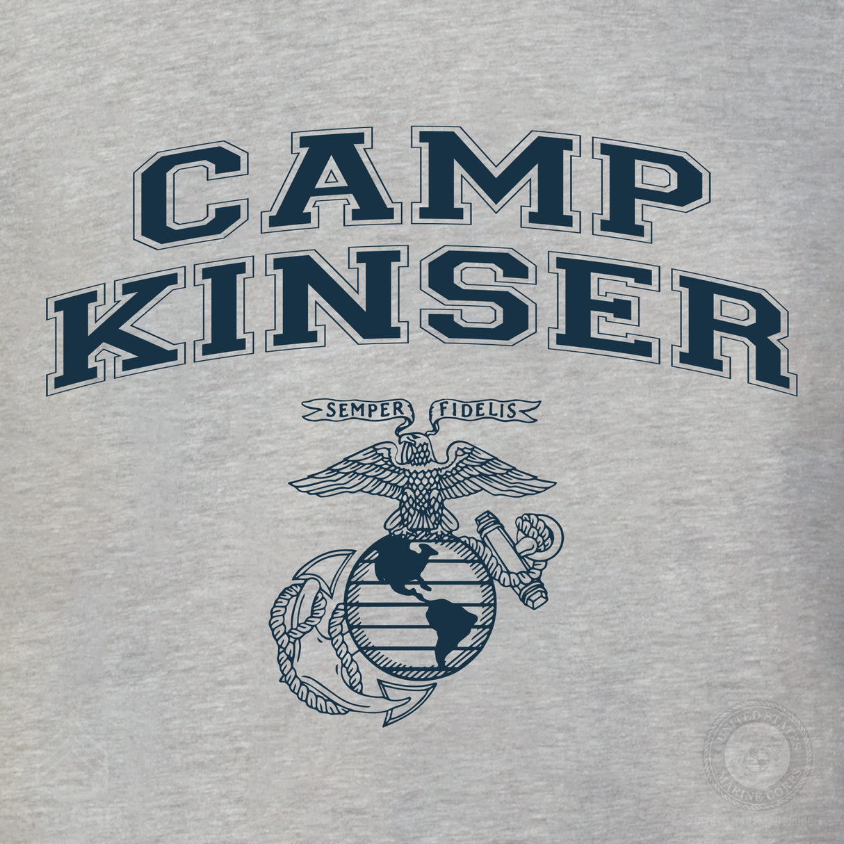 Marine Corps Base Collegiate EGA T-Shirt - SGT GRIT