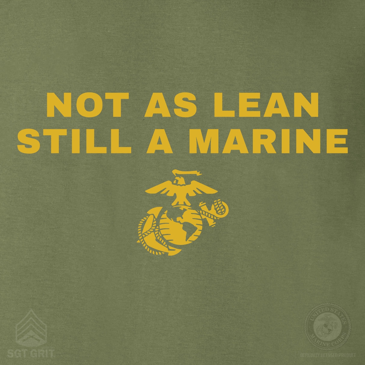 Not As Lean Hoodie - SGT GRIT