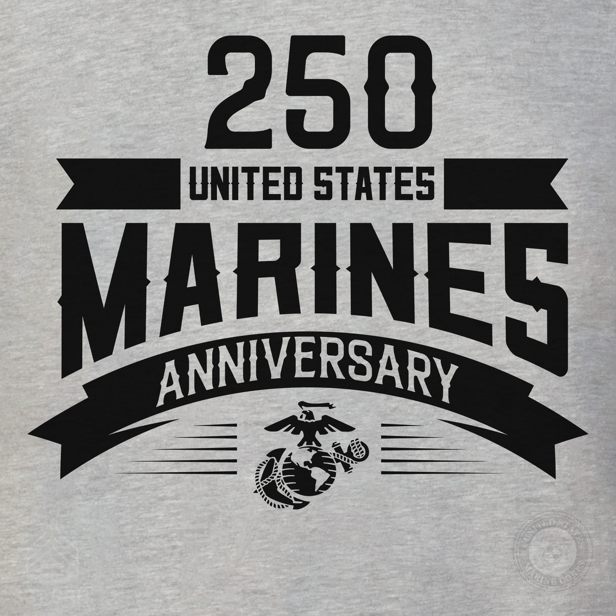 USMC 250th Anniversary Ribbon Long Sleeve Shirt - SGT GRIT