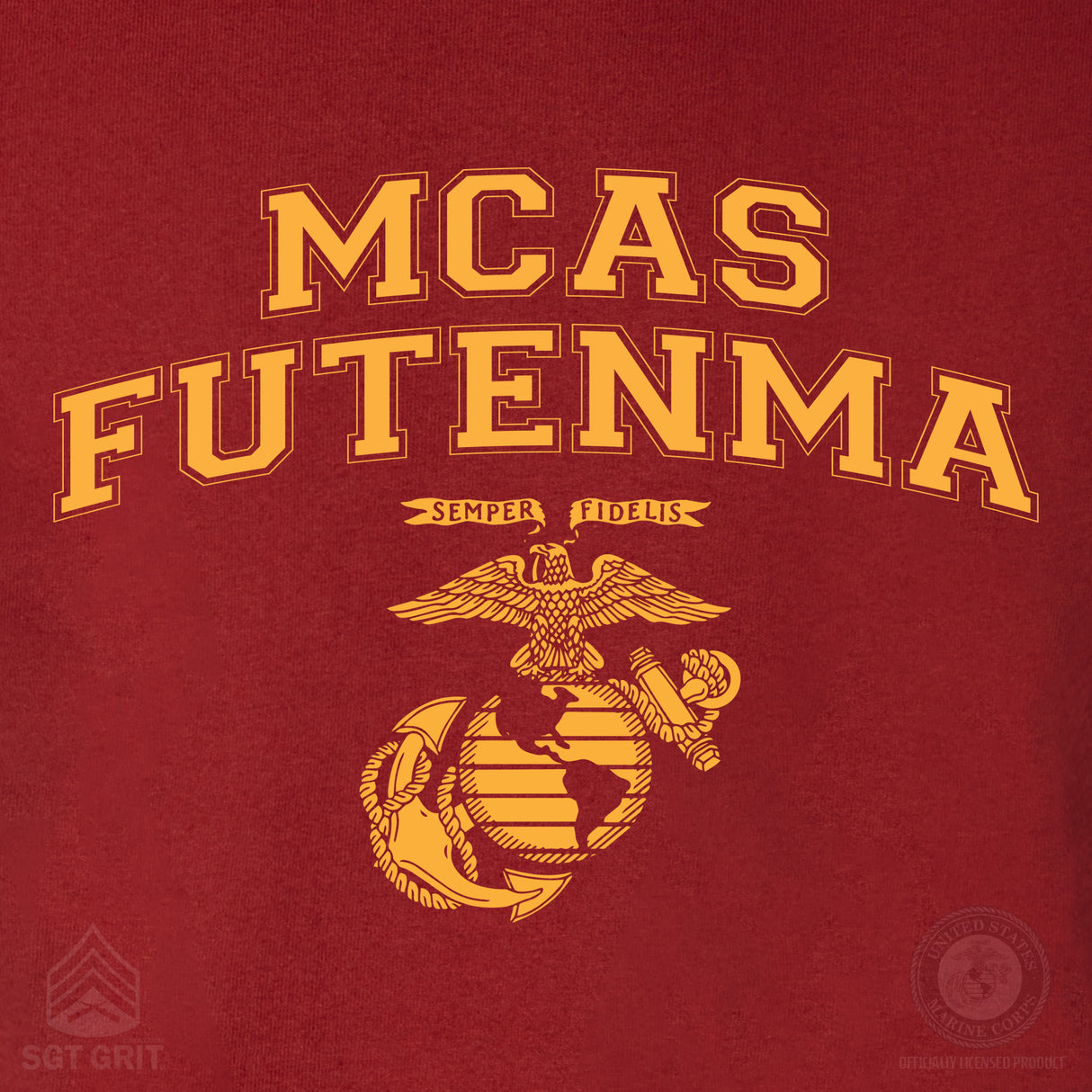 Marine Corps Base Collegiate EGA T-Shirt