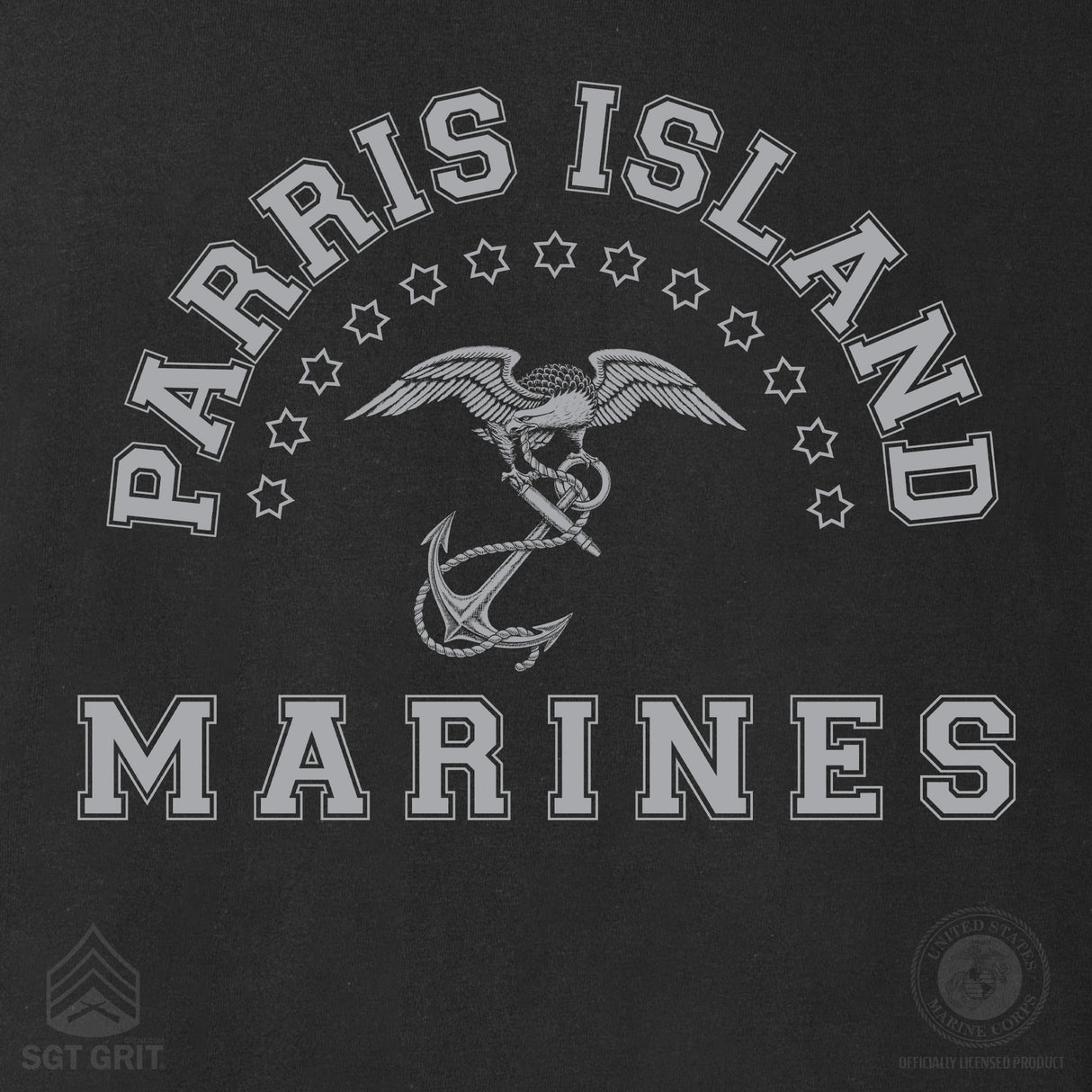 MCRD Vintage Eagle & Anchor Sweatshirt - SGT GRIT