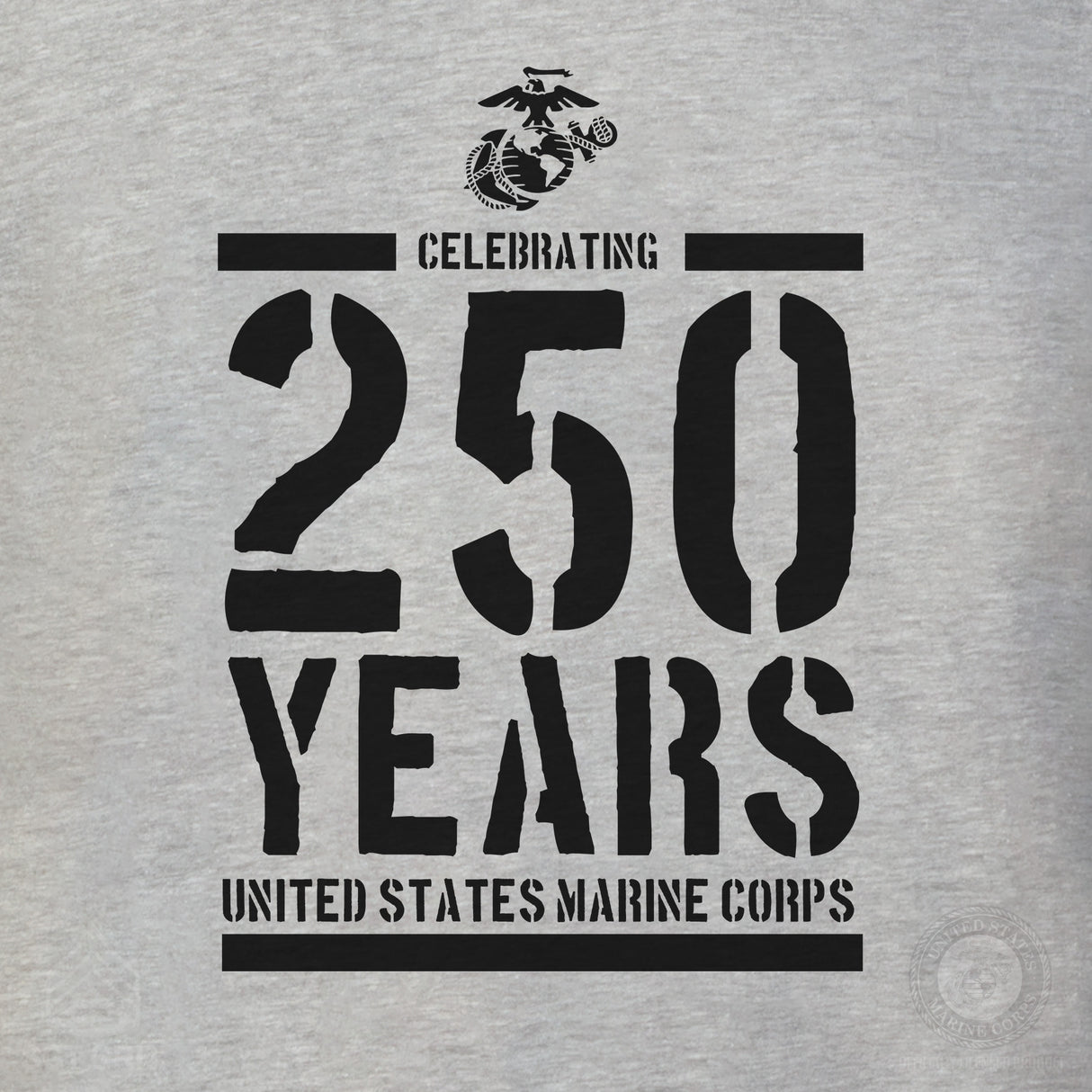 USMC Celebrating 250 Years T-Shirt- OD Green - SGT GRIT