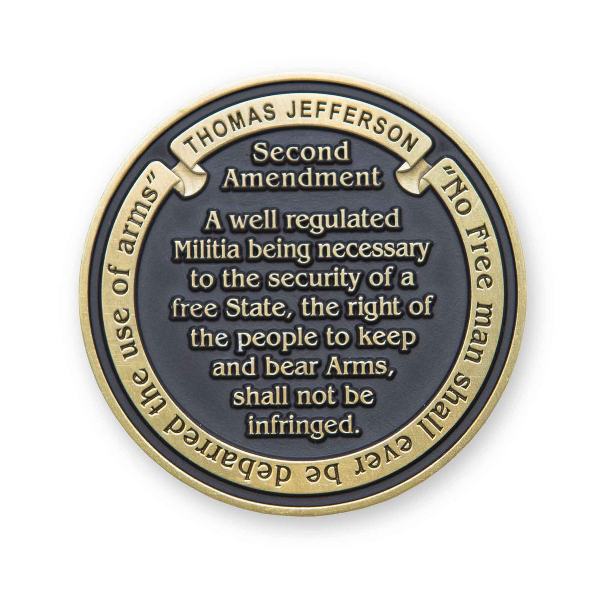 2nd Amendment Challenge Coin - SGT GRIT