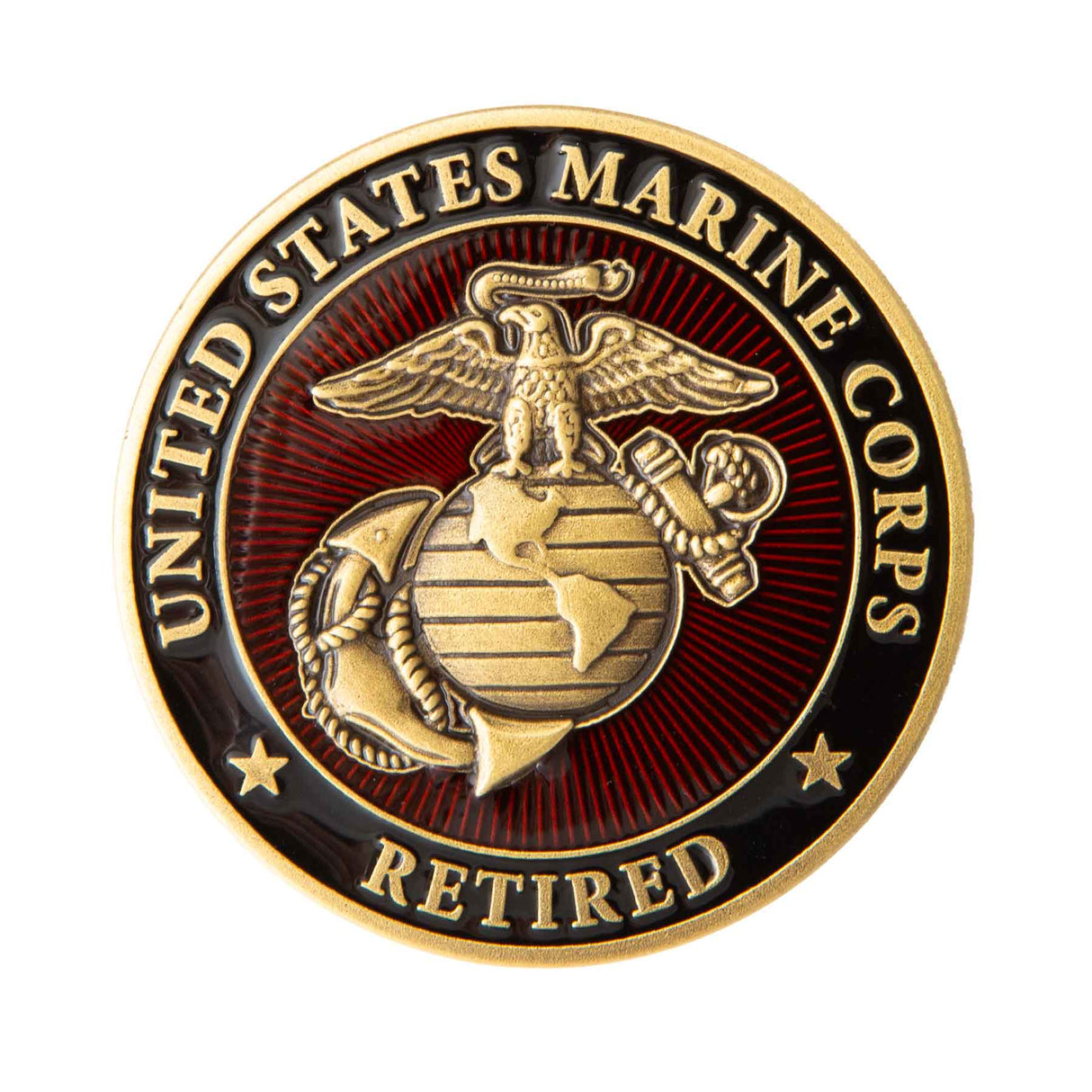 USMC A Career of Service Challenge Coin - SGT GRIT