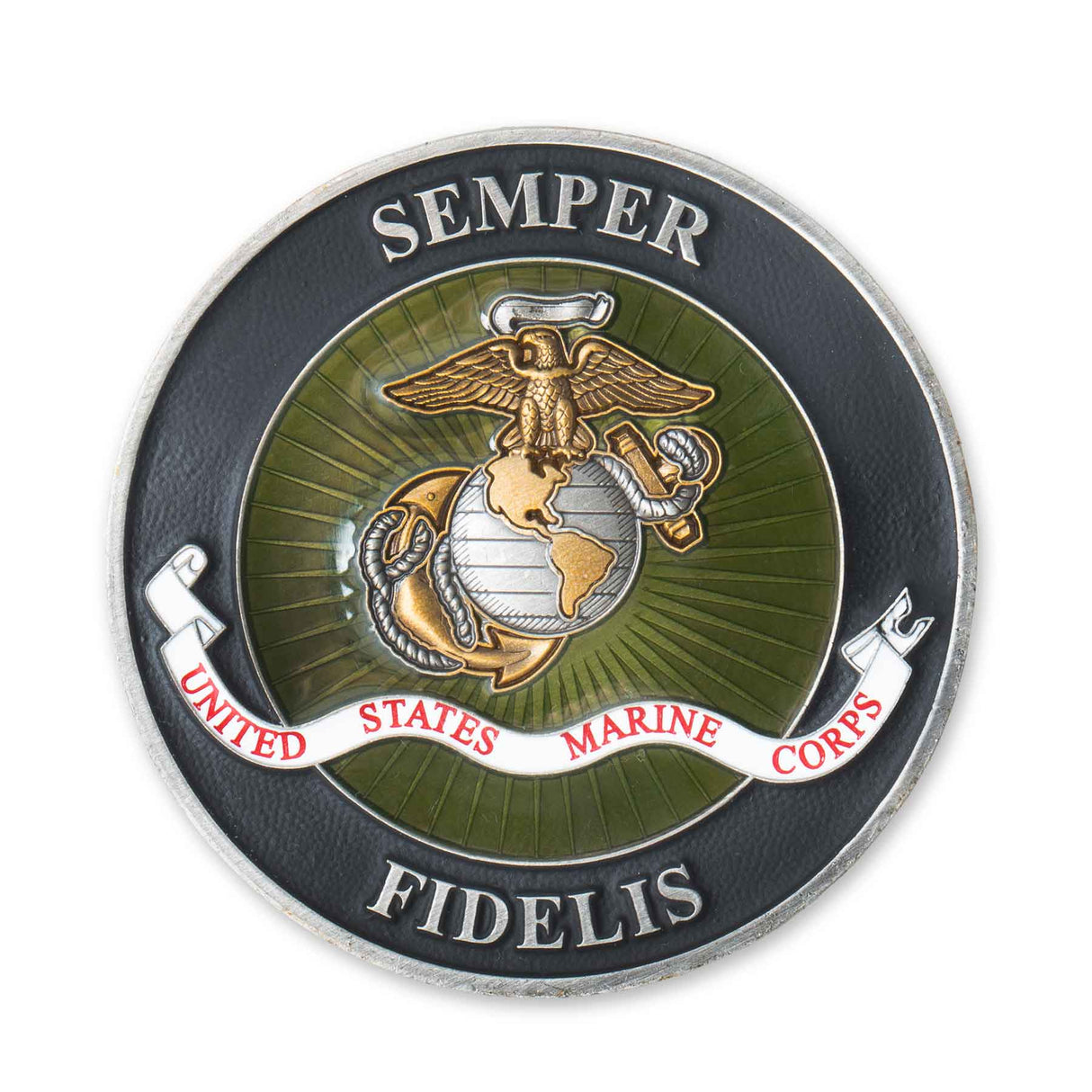 USMC Iwo Jima Challenge Coin - SGT GRIT