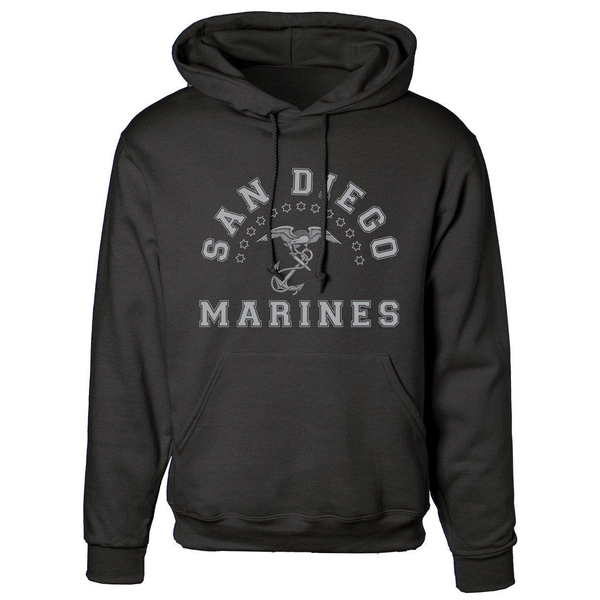 MCRD Vintage Eagle & Anchor Hoodie - SGT GRIT