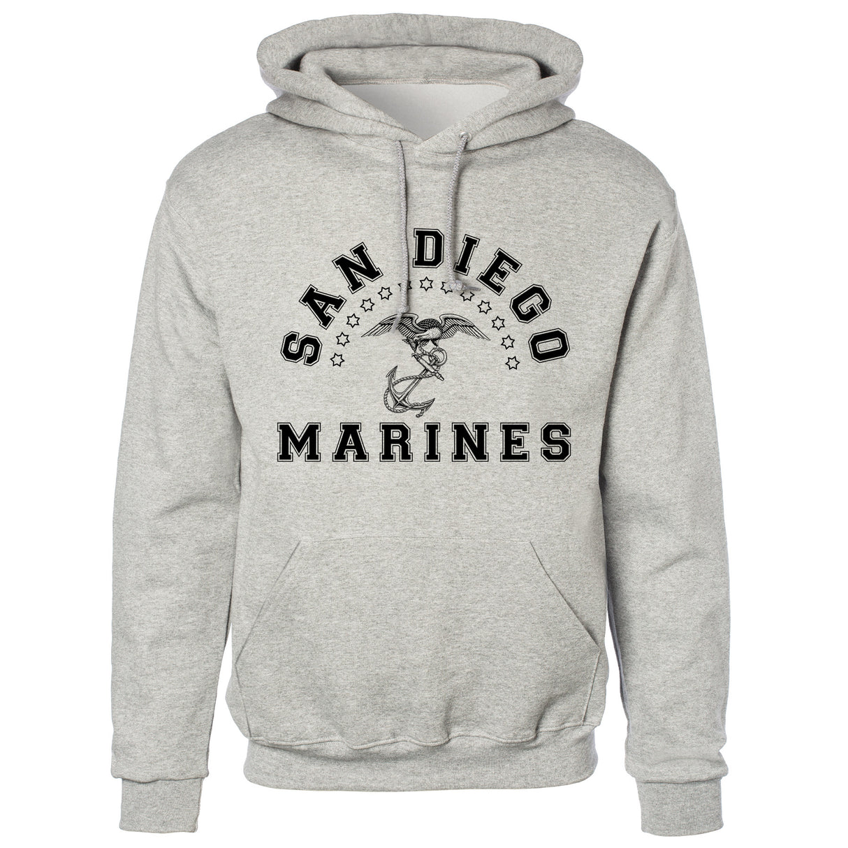 MCRD Vintage Eagle & Anchor Hoodie - SGT GRIT
