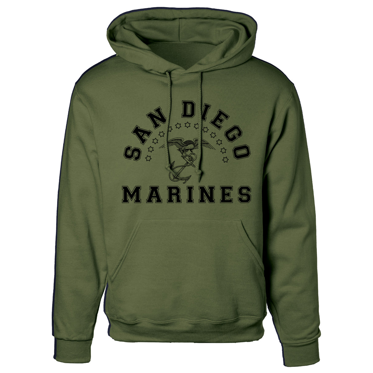 MCRD Vintage Eagle & Anchor Hoodie - SGT GRIT
