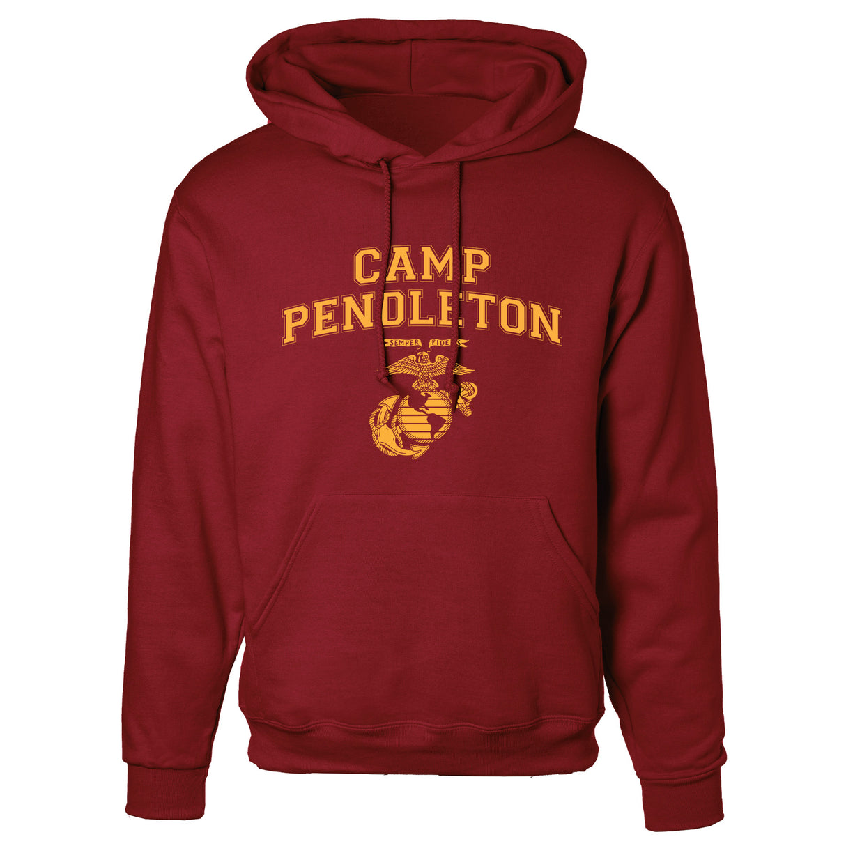 Marine Corps Base Collegiate EGA Hoodie - SGT GRIT