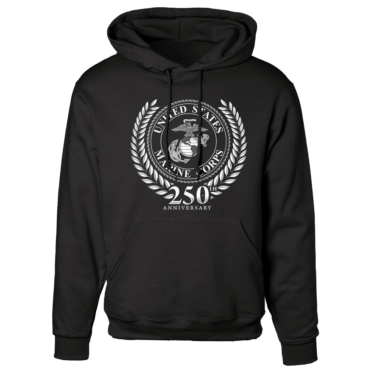USMC 250th Anniversary Grayscale Hoodie - SGT GRIT
