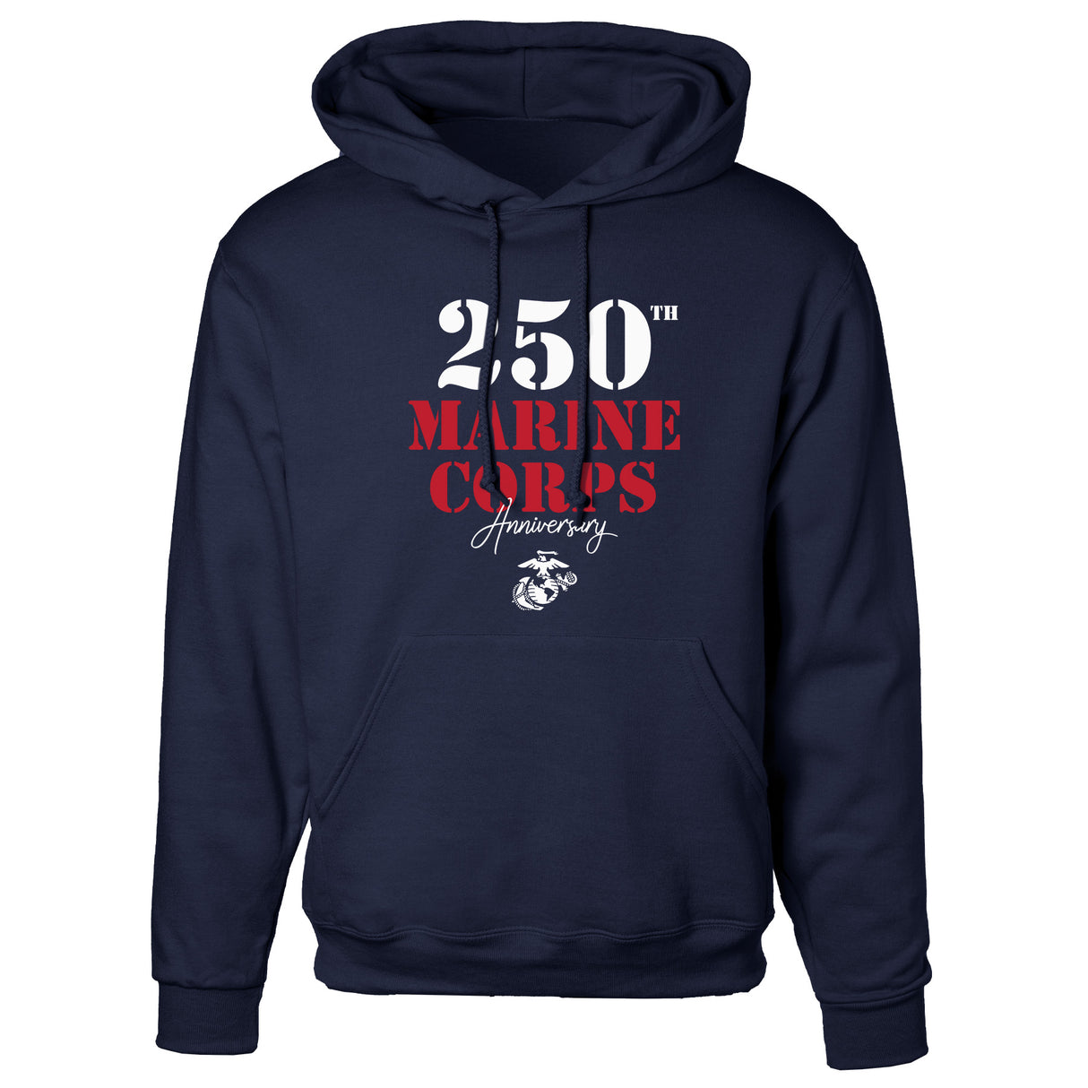 USMC 250th Anniversary Stencil Hoodie - SGT GRIT