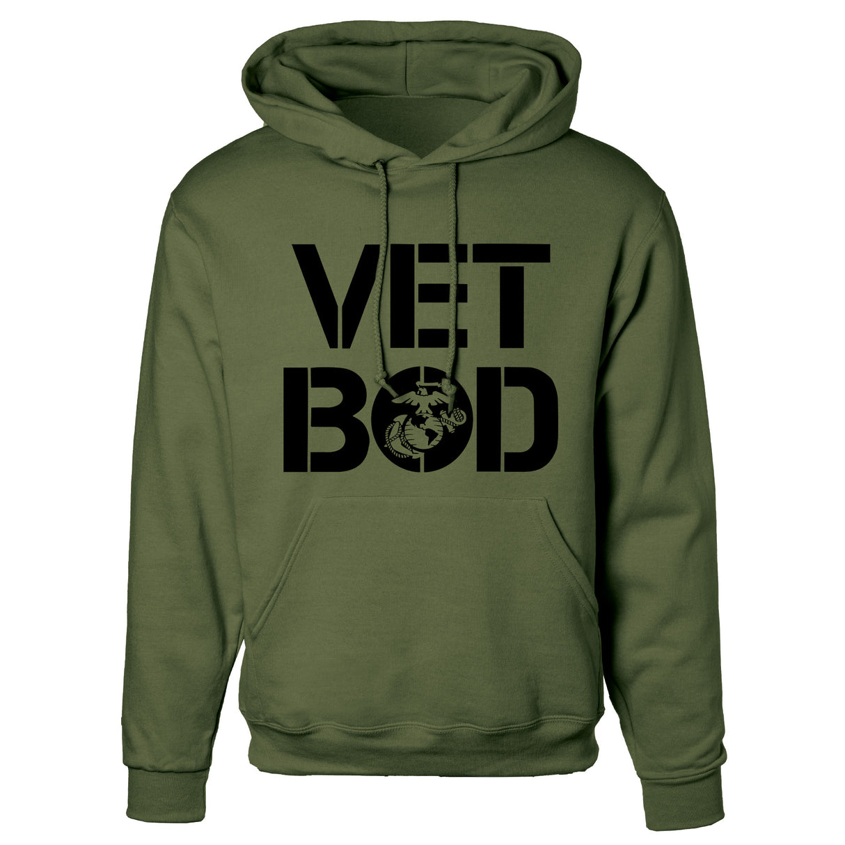 Vet Bod Hoodie- OD Green - SGT GRIT