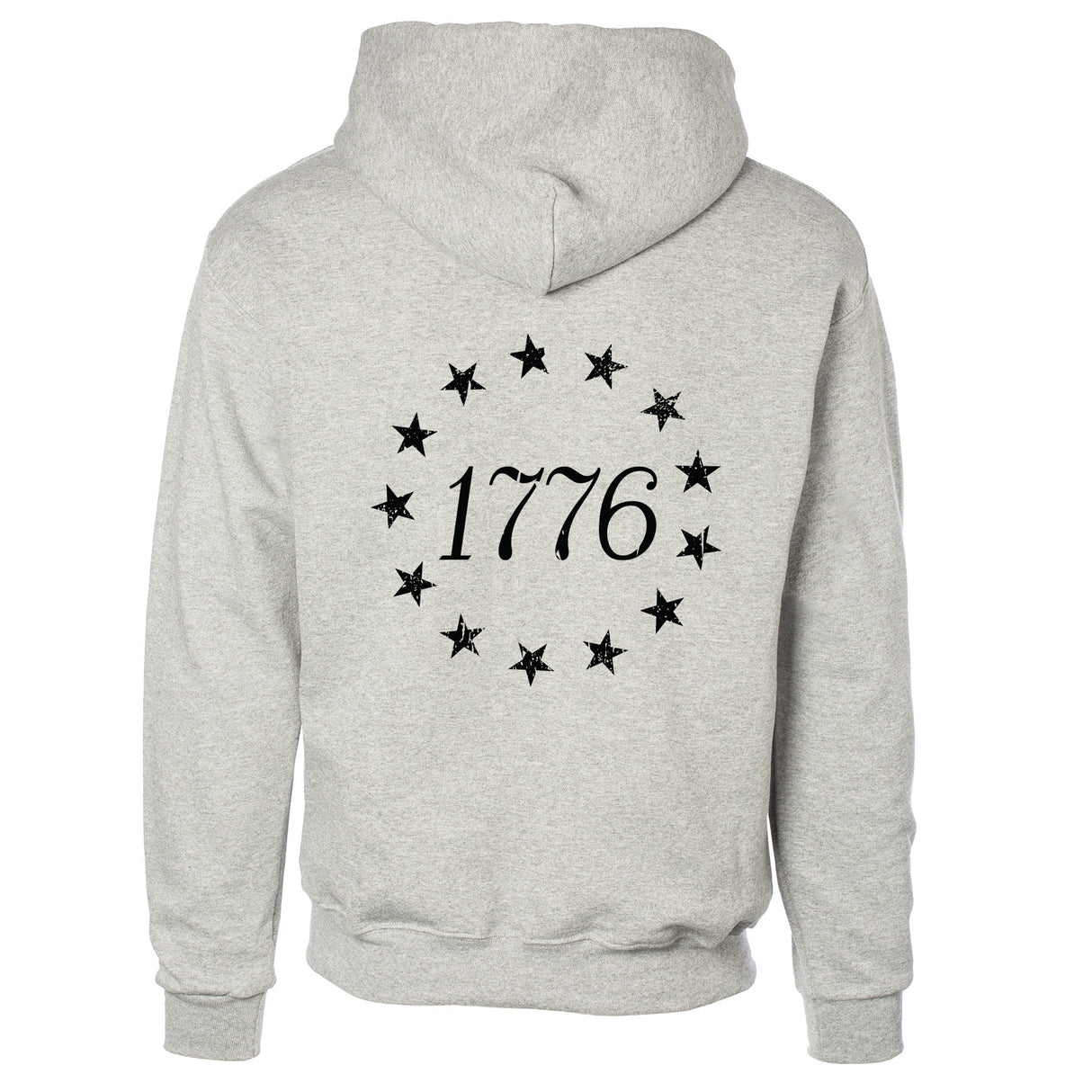 1776 Betsy Ross Flag Hoodie - Back Design - SGT GRIT