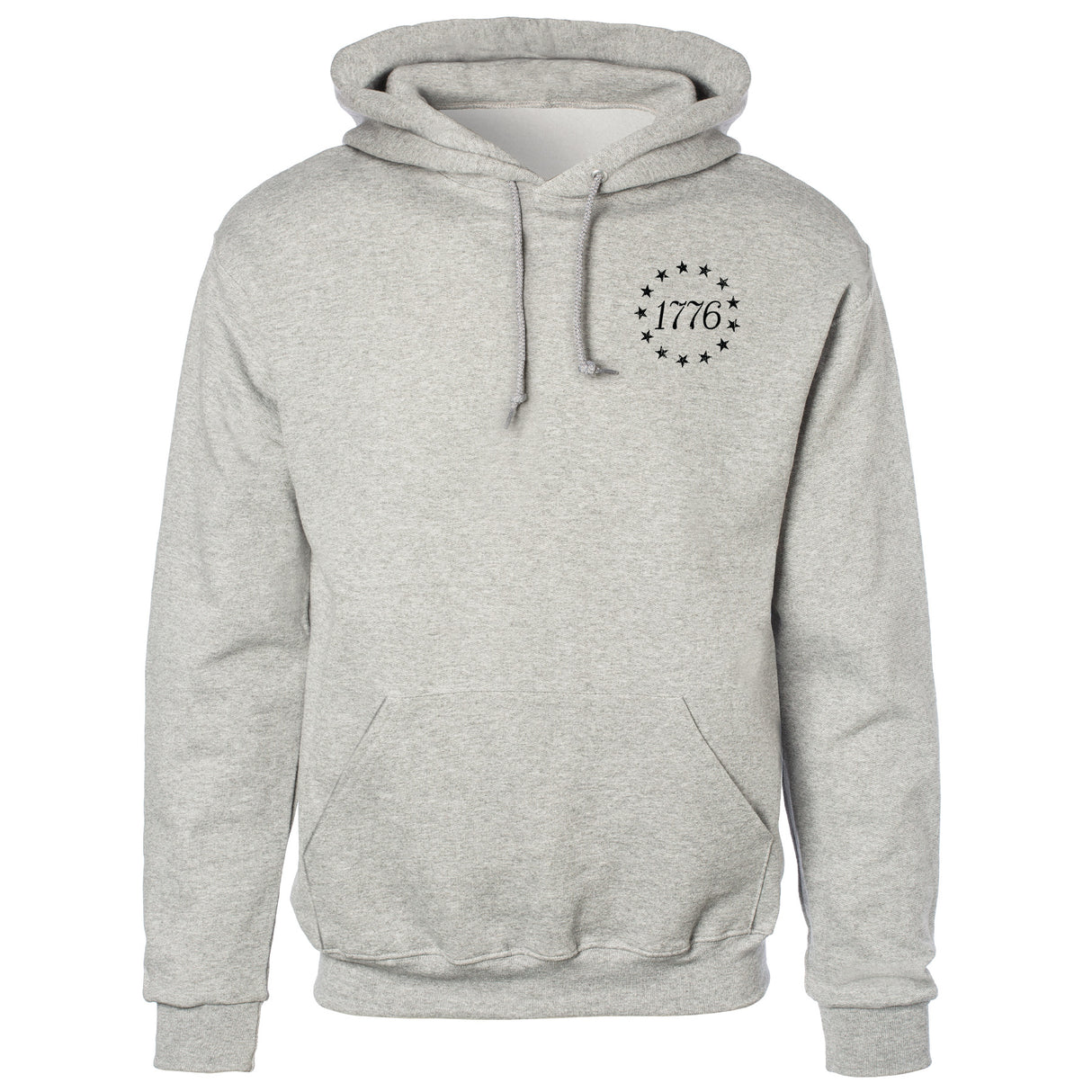 1776 Betsy Ross Flag Hoodie - Back Design - SGT GRIT
