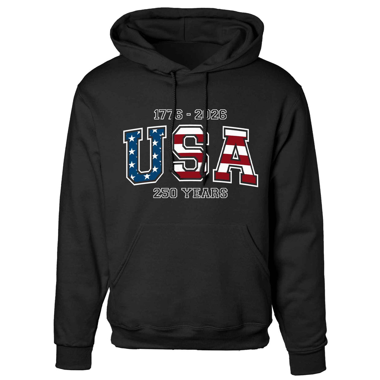 USA 250 Years Flag Hoodie - SGT GRIT
