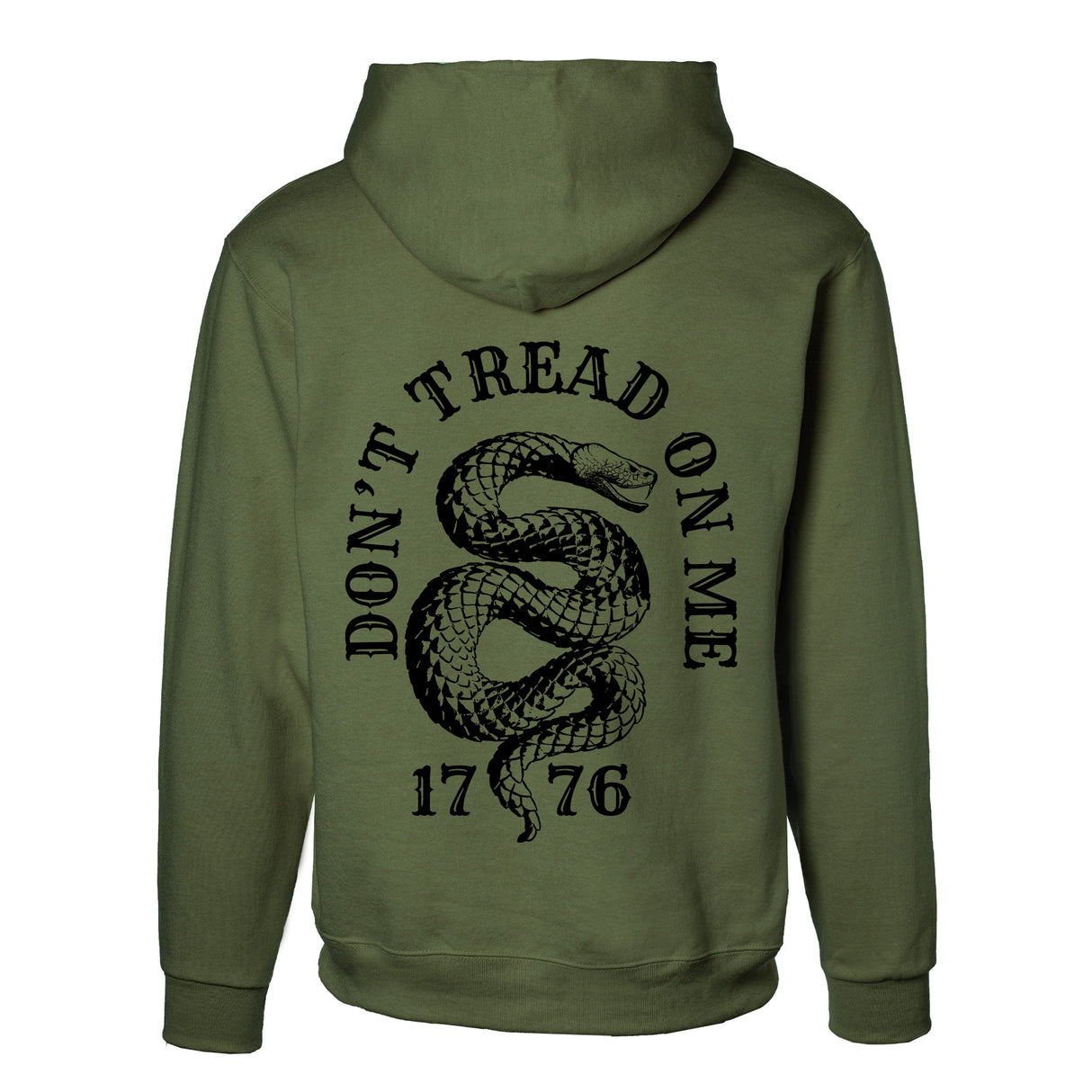 Don’t Tread On Me 1776 Hoodie - SGT GRIT