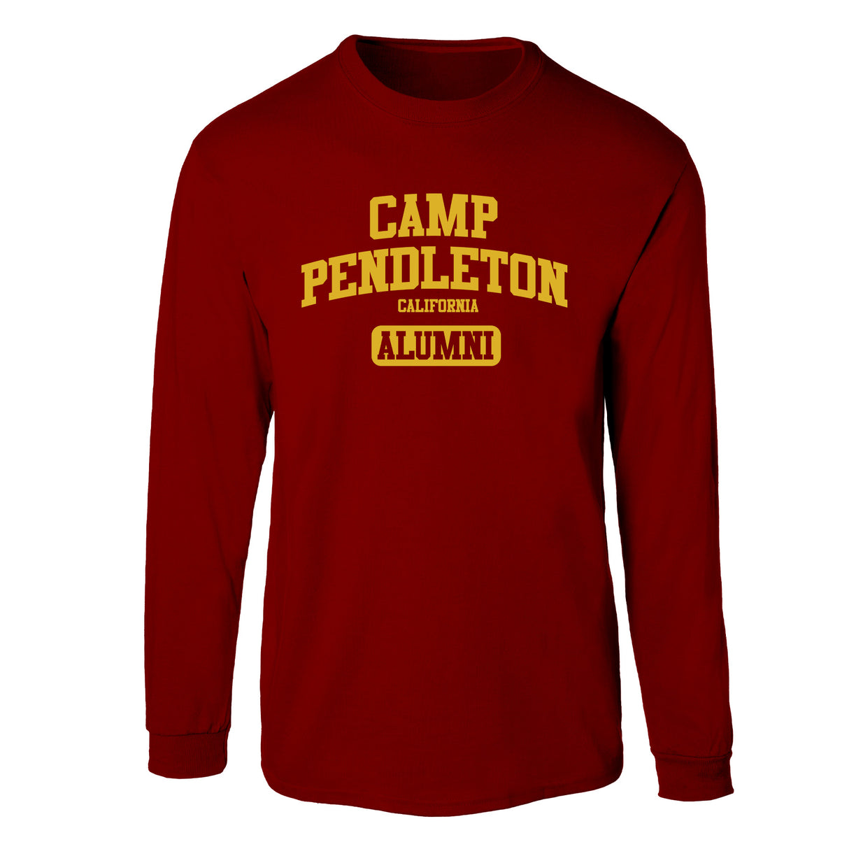 Marine Corps Camp Collegiate Alumni Long Sleeve T-Shirt - SGT GRIT