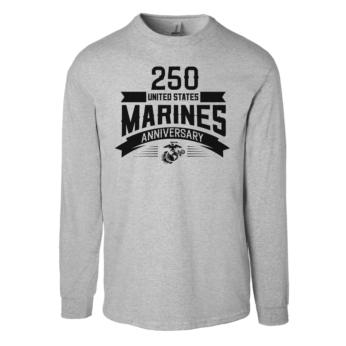 USMC 250th Anniversary Ribbon Long Sleeve Shirt - SGT GRIT