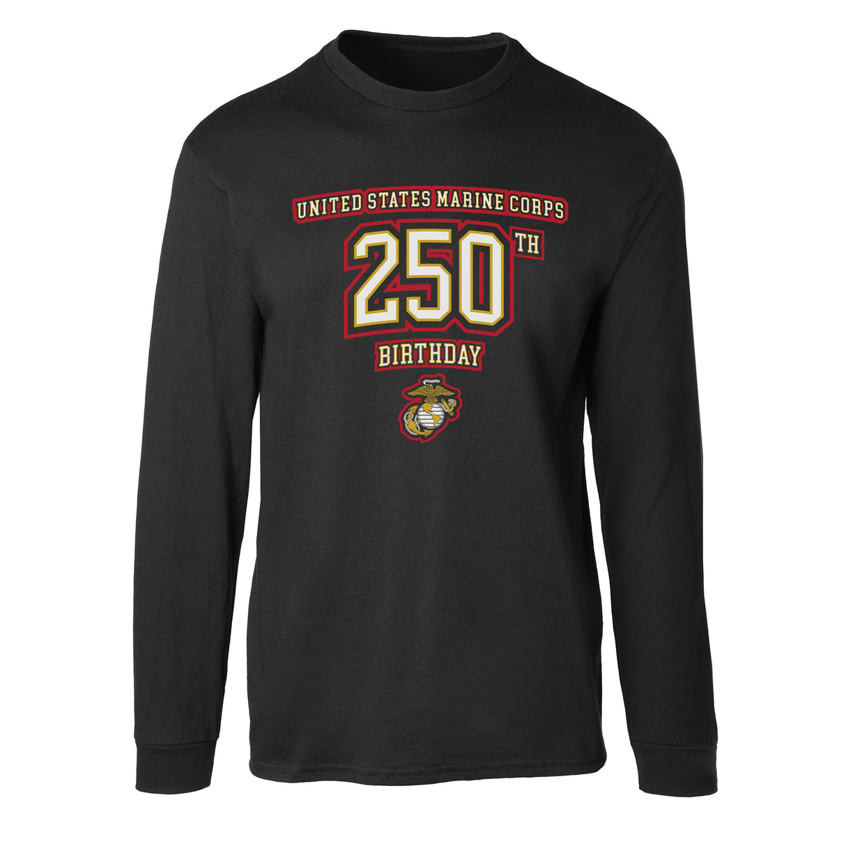 USMC 250th Birthday Athletic Long Sleeve Shirt - SGT GRIT