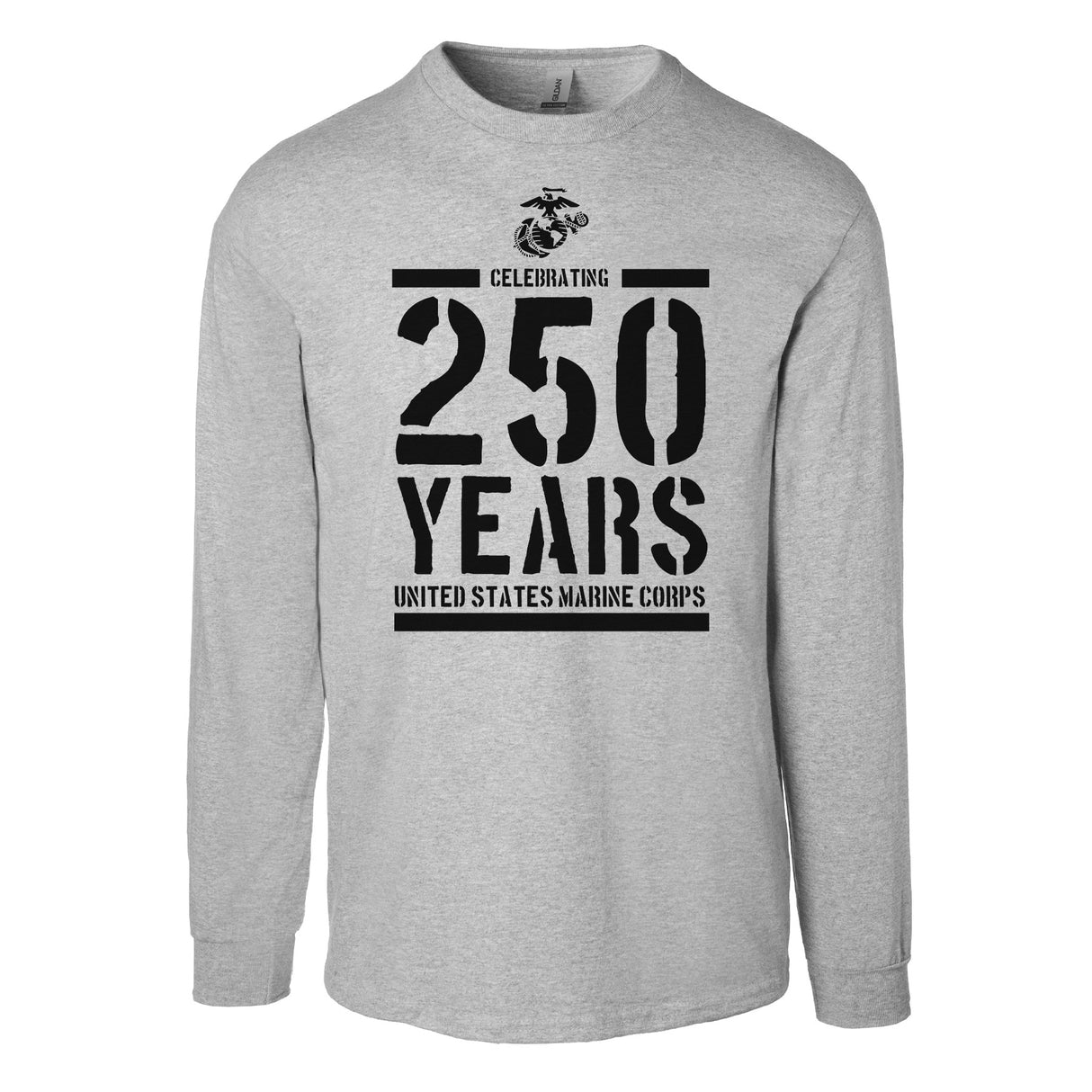 USMC Celebrating 250 Years Long Sleeve Shirt - SGT GRIT