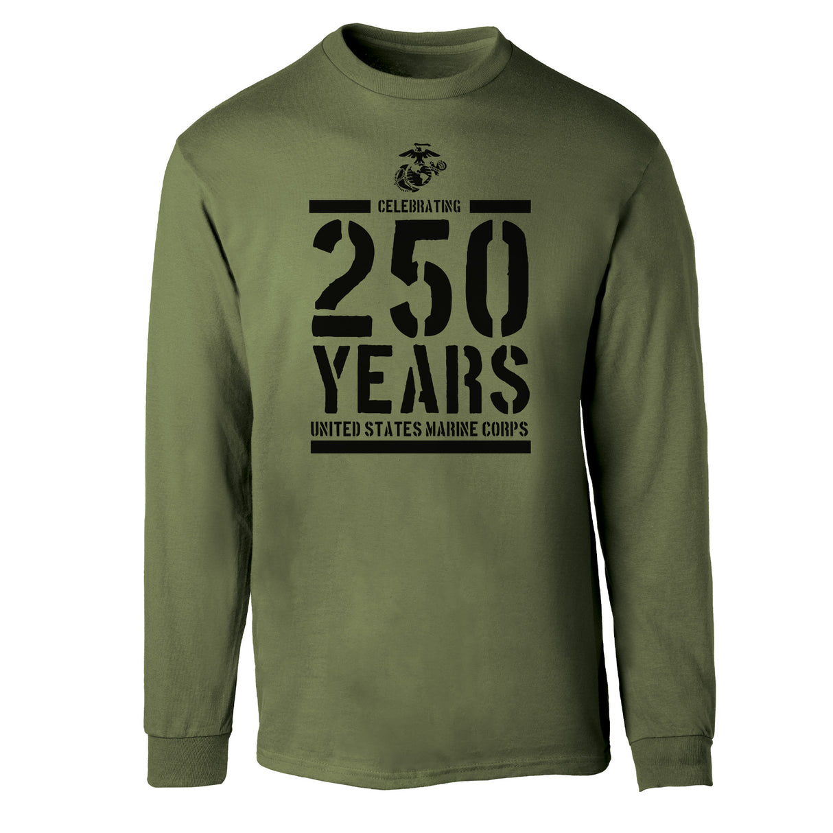 USMC Celebrating 250 Years Long Sleeve Shirt - SGT GRIT