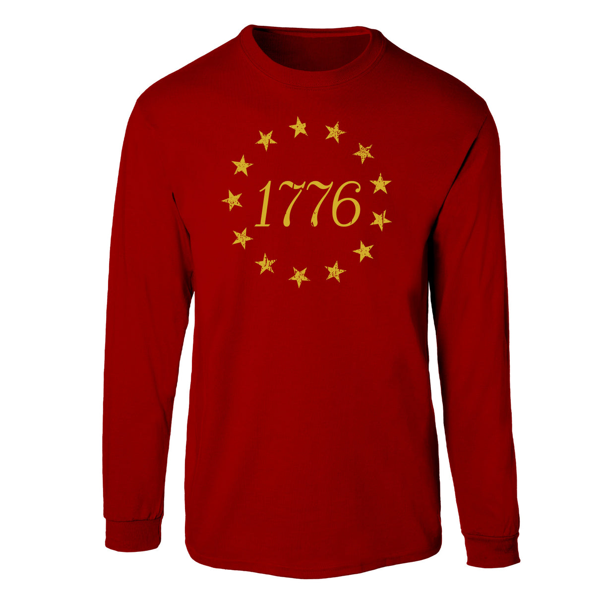 1776 Betsy Ross Flag Long Sleeve T-Shirt - SGT GRIT