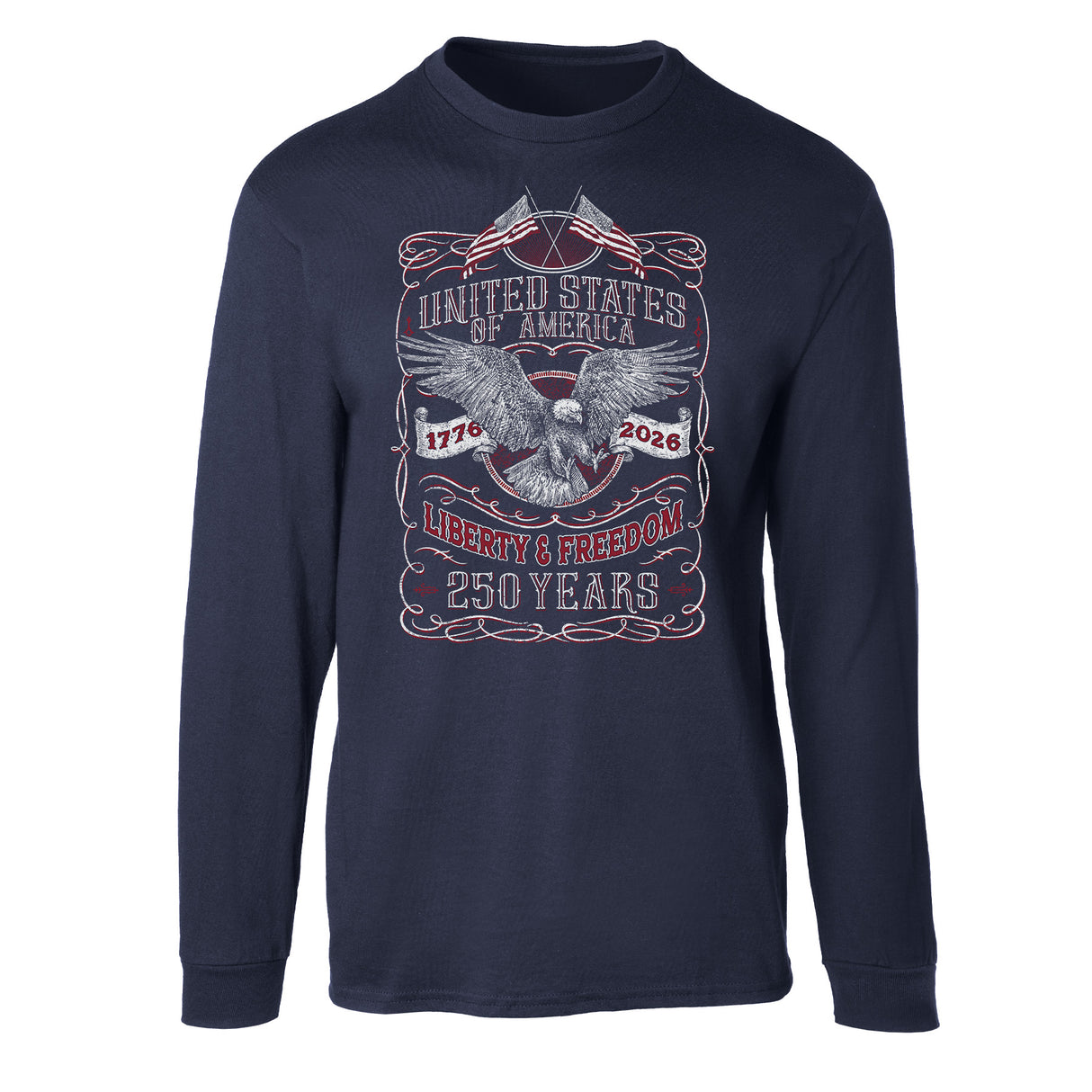 250 Years of Liberty & Freedom Long Sleeve T-Shirt - SGT GRIT