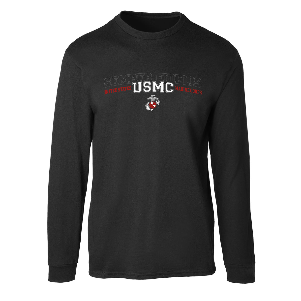 Semper Fidelis United States Marine Corps Long Sleeve T-Shirt - SGT GRIT