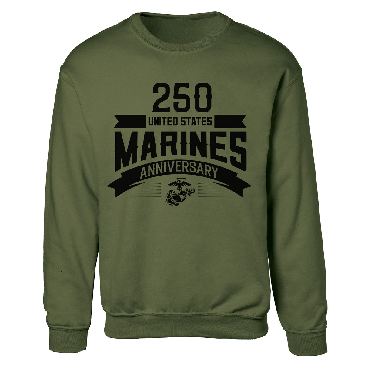USMC 250th Anniversary Ribbon Sweatshirt - SGT GRIT