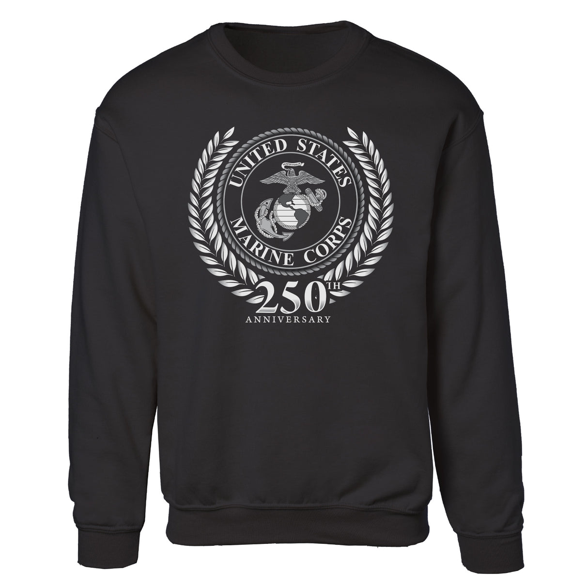 USMC 250th Anniversary Grayscale Sweatshirt - SGT GRIT