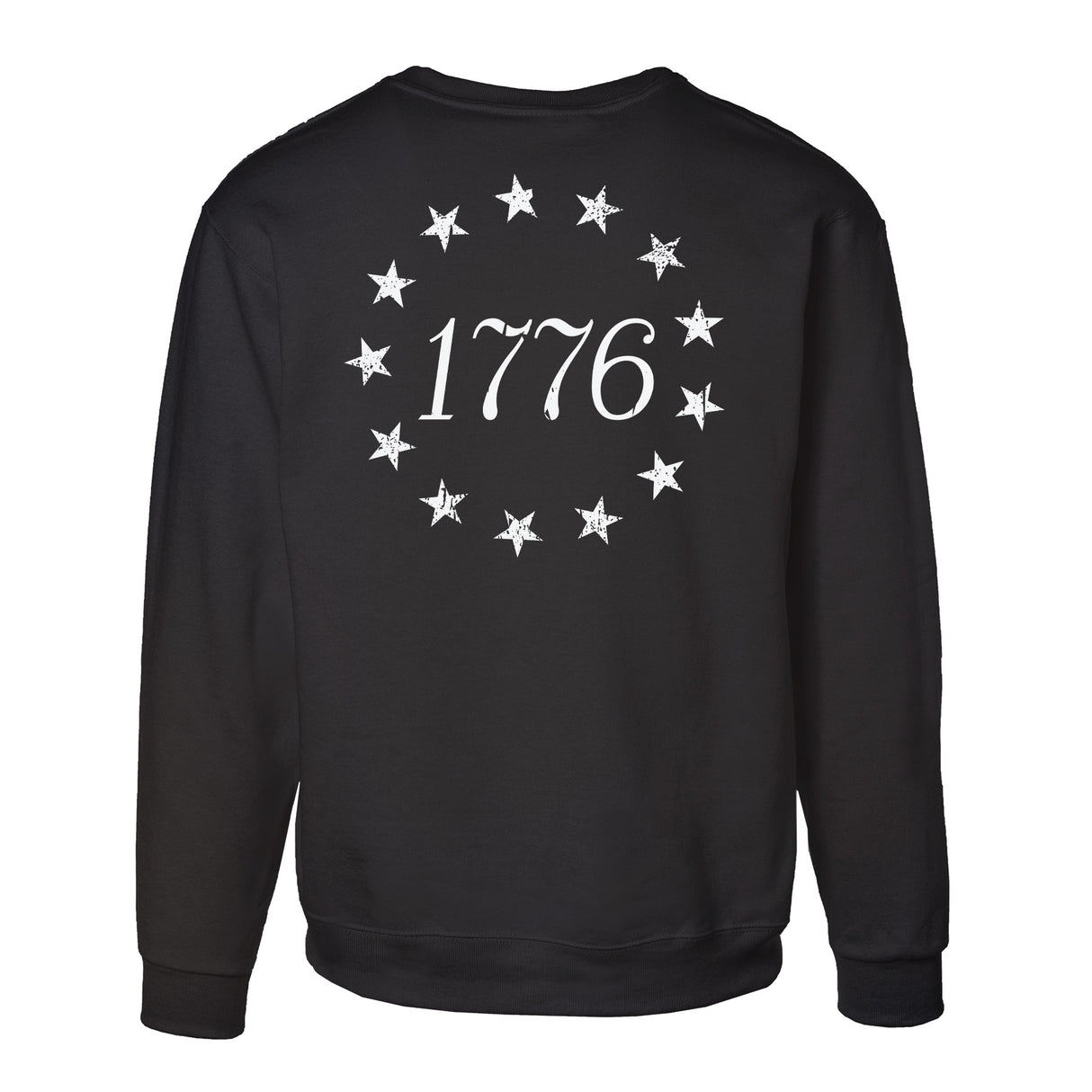 1776 Betsy Ross Flag Sweatshirt - Back Design - SGT GRIT