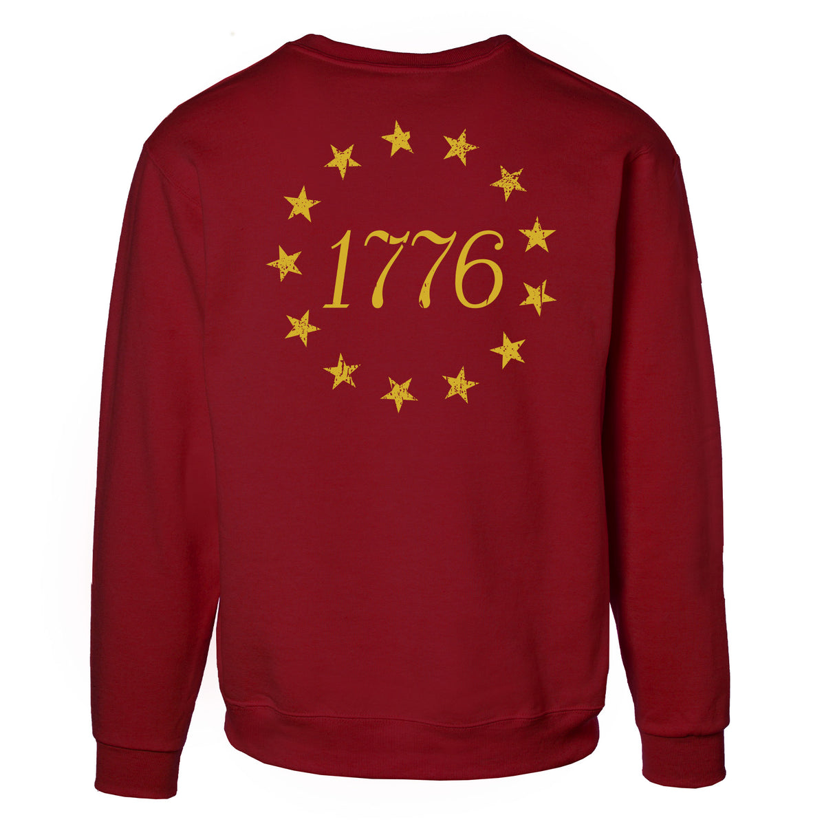 1776 Betsy Ross Flag Sweatshirt - Back Design - SGT GRIT