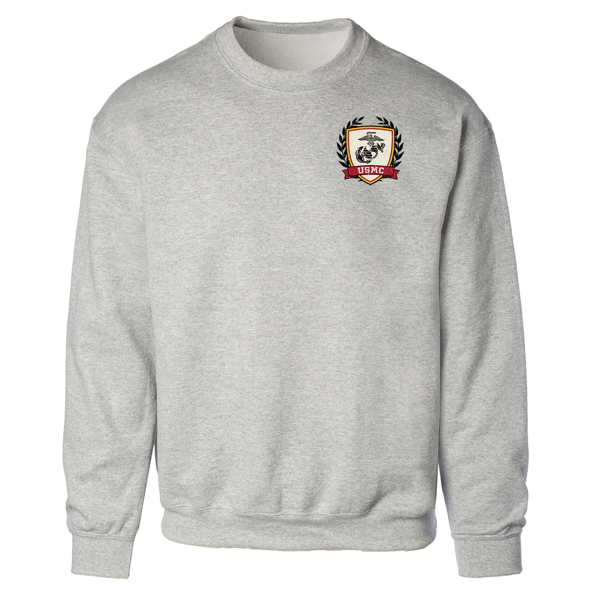 Collegiate Left Chest Crest Sweatshirt - SGT GRIT