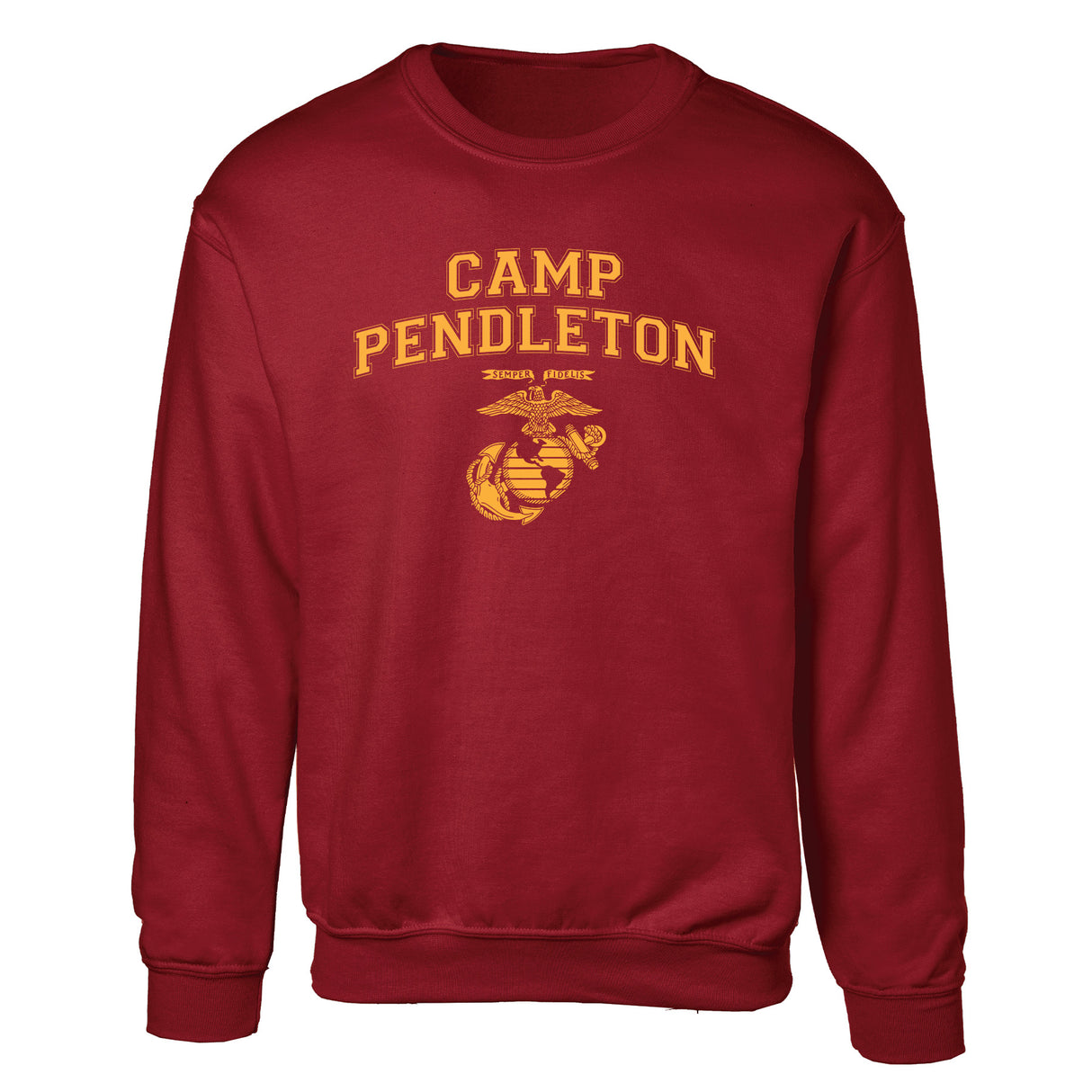 Marine Corps Base Collegiate EGA Sweatshirt - SGT GRIT