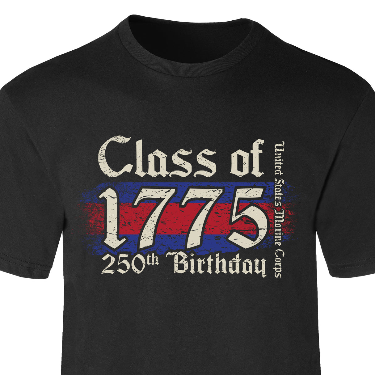 USMC 250th Birthday Class of 1775 T-Shirt - SGT GRIT