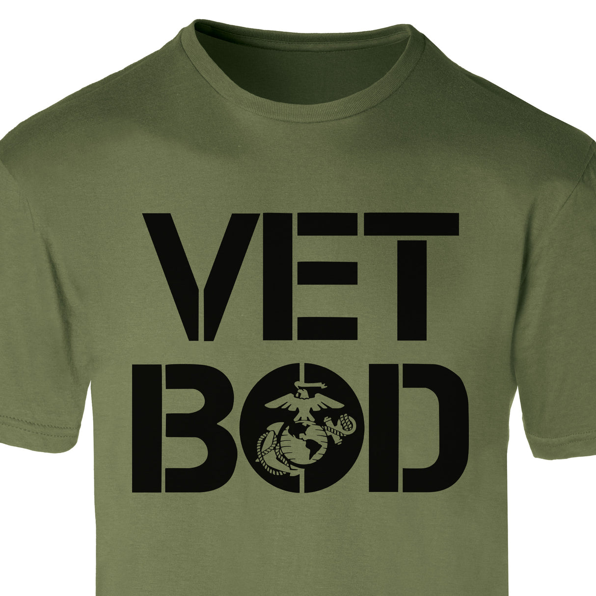 Vet Bod T-Shirt- OD Green - SGT GRIT