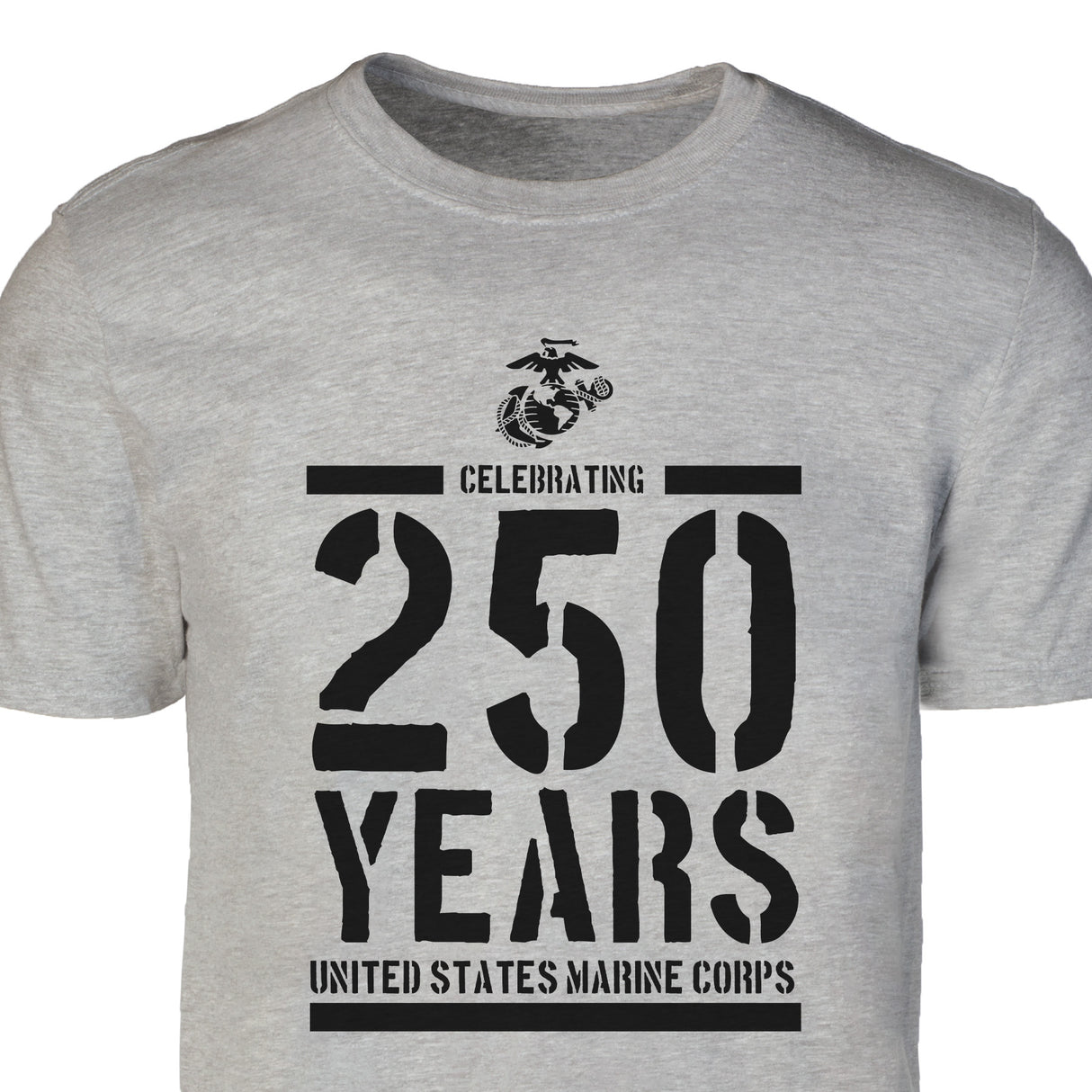 USMC Celebrating 250 Years T-Shirt- OD Green - SGT GRIT