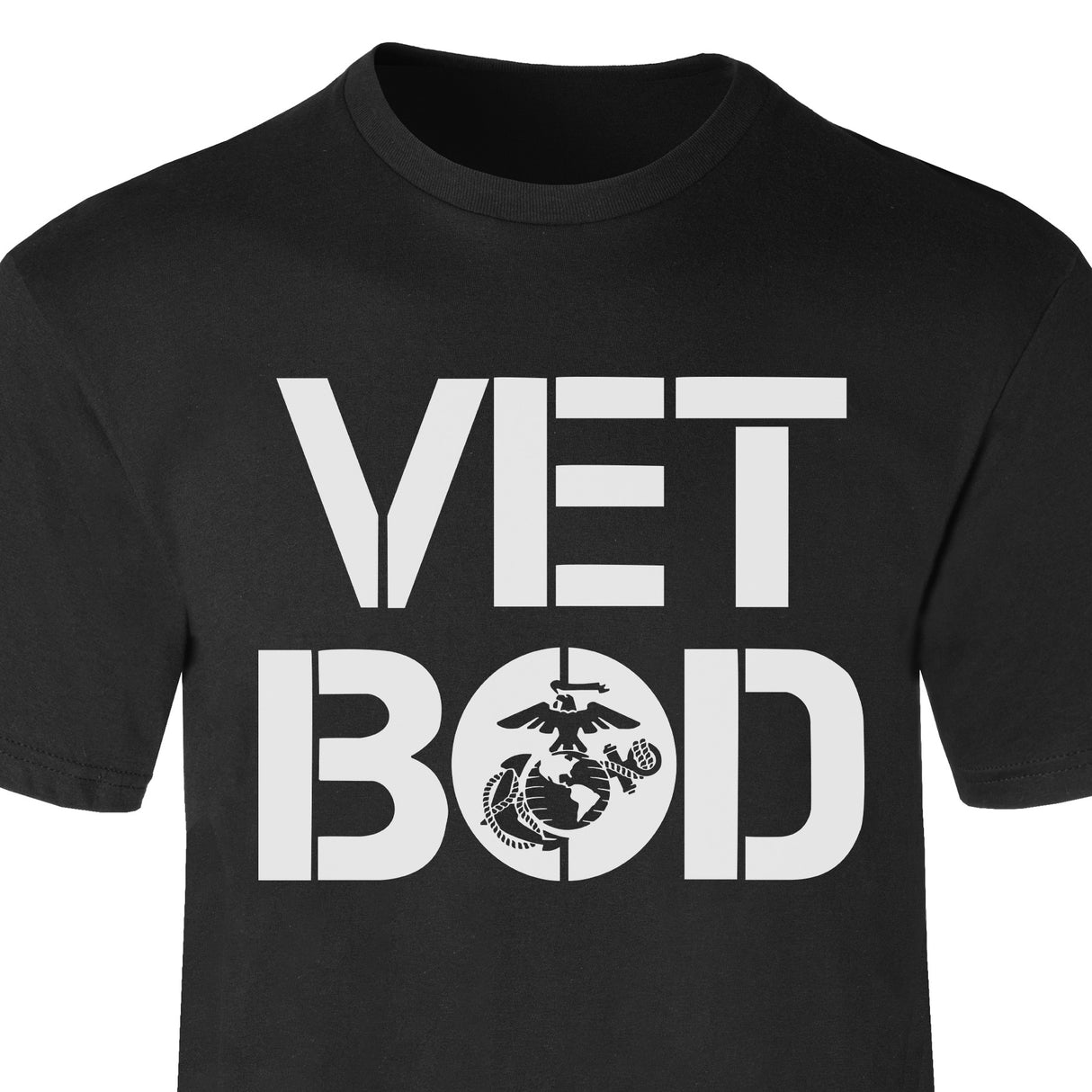Vet Bod T-Shirt- Black - SGT GRIT