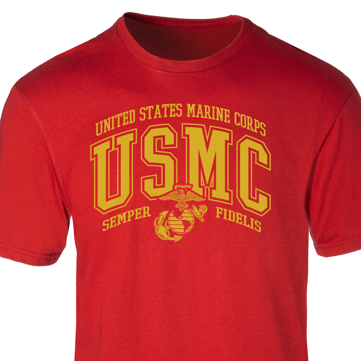 USMC Bold Collegiate T-Shirt - SGT GRIT