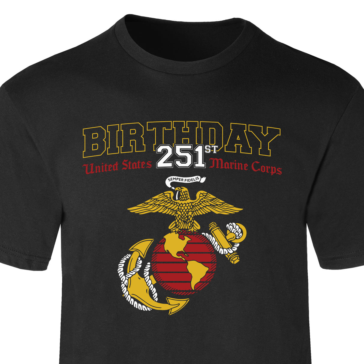 USMC 251st Birthday T-Shirt - SGT GRIT