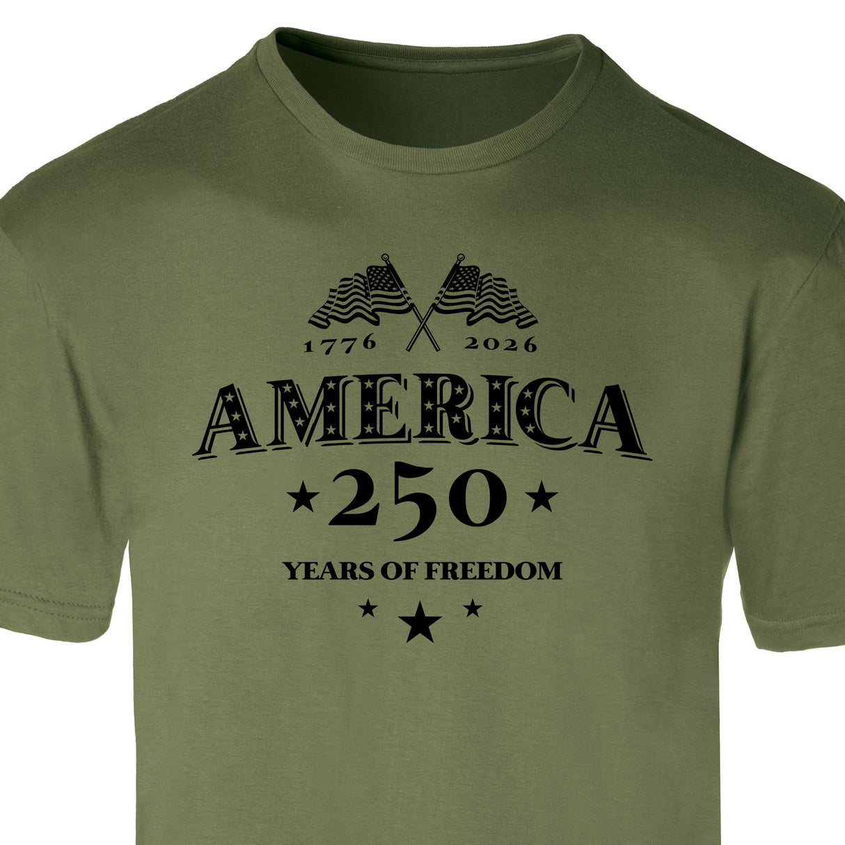 America 250 Years of Freedom T-Shirt - SGT GRIT