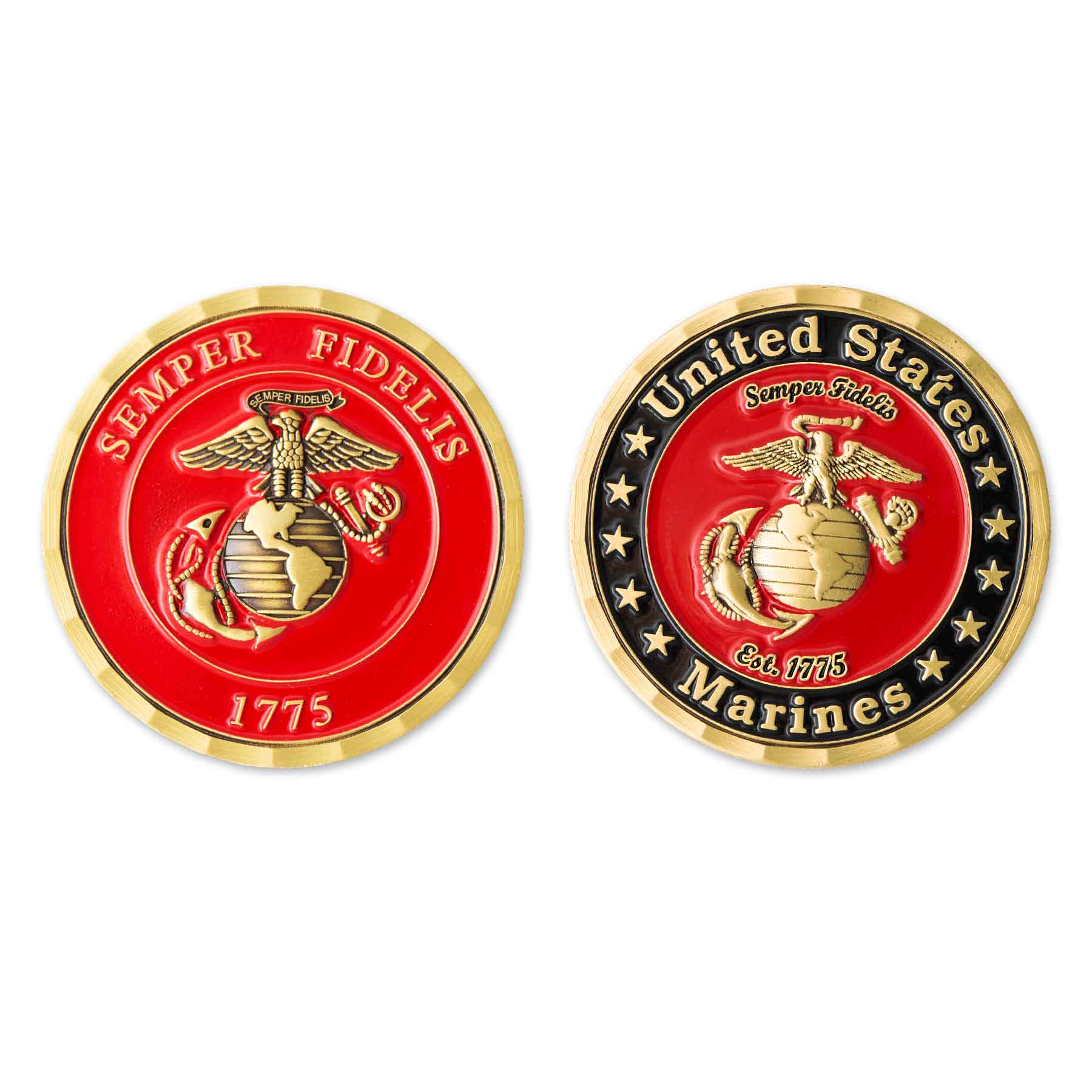 Eagle, Globe, and Anchor Challenge Coin – SGT GRIT