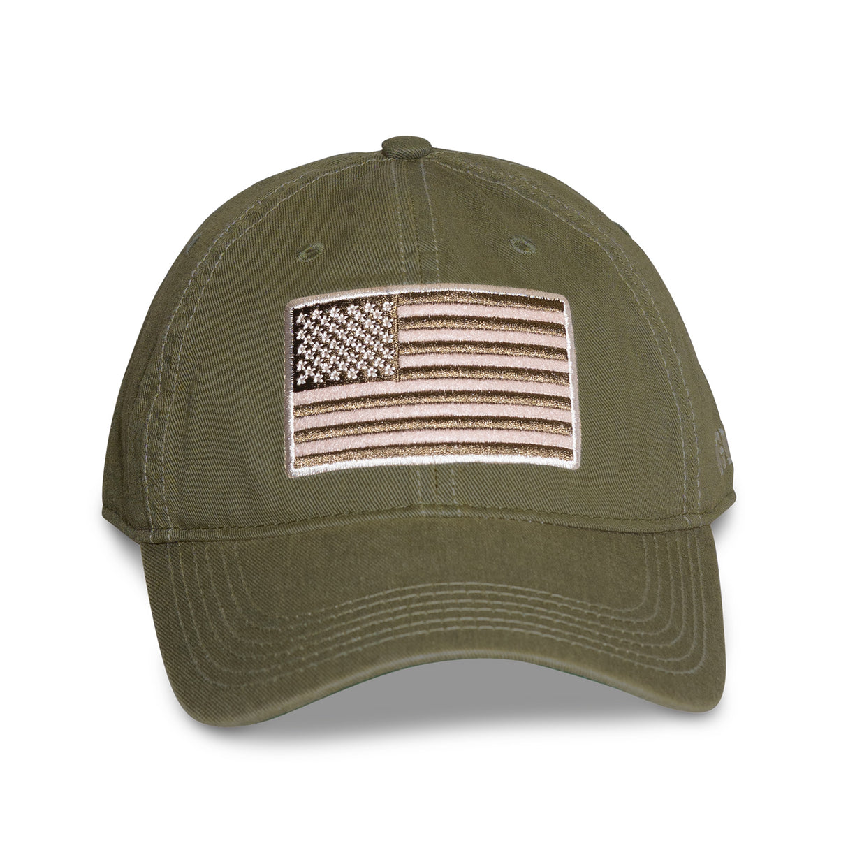 American Flag USMC Hat – OD green - SGT GRIT