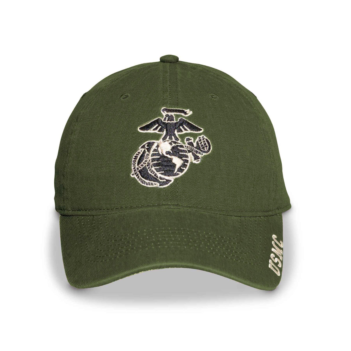 Eagle, Globe, and Anchor USMC Hat – OD Green - SGT GRIT