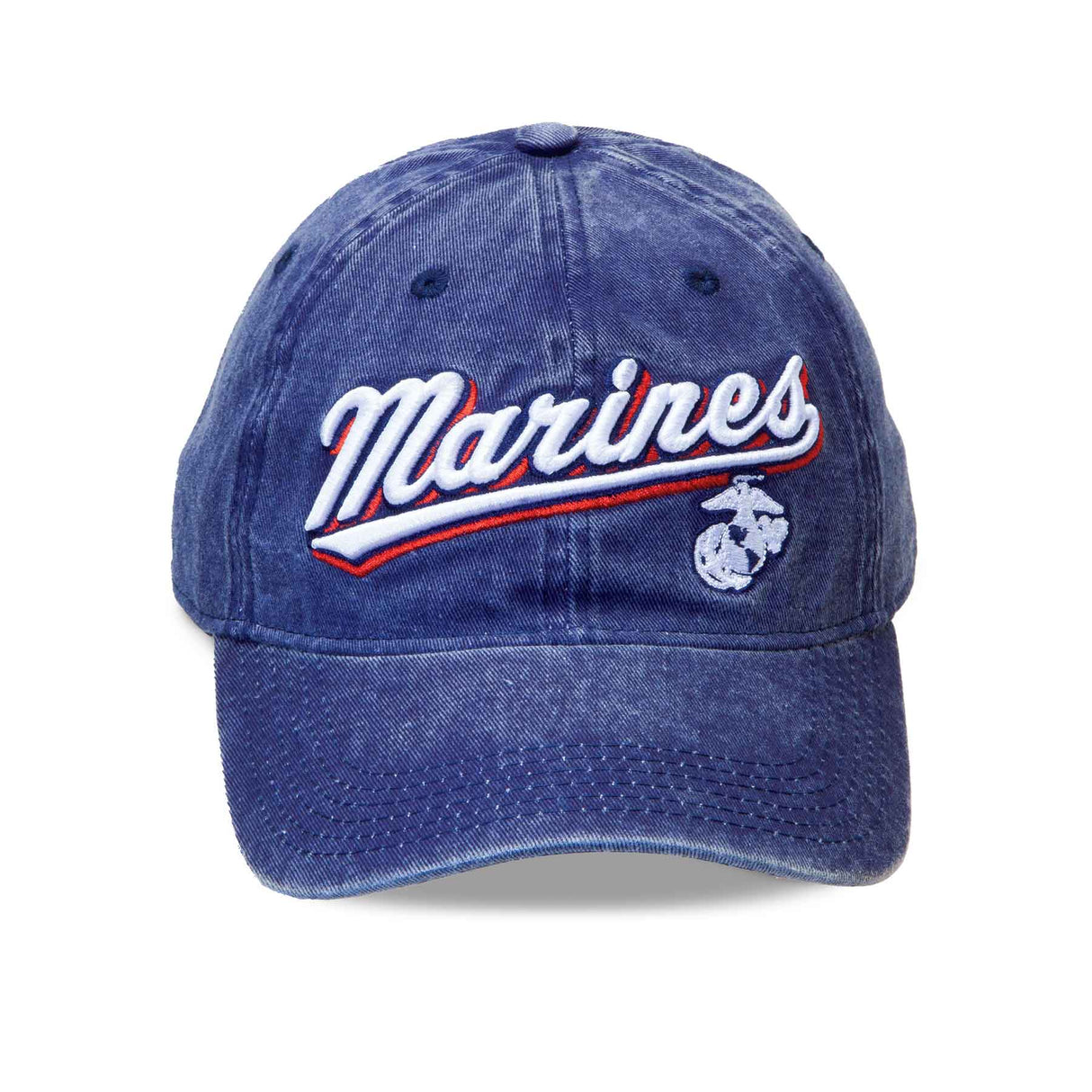 Marines 3D Embroidery Hat- Blue - SGT GRIT